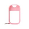 Touchland Hand Sanitizer Mist Case 1FL. OZ., Protective and Stylish Hand Sanitizer Spray Accessory, Silicone Case with Keyring, Bubblegum Pink