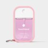Touchland Hand Sanitizer Mist Case 1FL. OZ., Protective and Stylish Hand Sanitizer Spray Accessory, Silicone Case with Keyring, Bubblegum Pink - Image 2