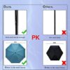 NOOFORMER Mini Travel Sun&rain Umbrella - Lightweight Compact Parasol Umbrellas with 95% UV Protection for Men Women Multiple Colors - Image 5