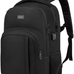 School Backpack Bookbag, Laptop Backpack Travel with Usb Charging Port for Men Women Anti Theft Water Resistant College Backpack Fits 17.3 Inch Notebook Over 3 Years Old