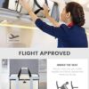 LOVEVOOK Travel Duffle Bag, Weekender Bags For Women, Carry On Duffel Bags For Airplanes, Overnight Bag With Toiletry Bag, Hospital Bag for Labor and Delivery, Yoga Gym Bag with Wet Pocket, 3Pcs Set - Image 5