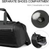 Gym Duffle Bag Waterproof Sports Duffel Bags Travel Weekender Bag for Men Women Overnight Bag with Shoes Compartment - Image 8