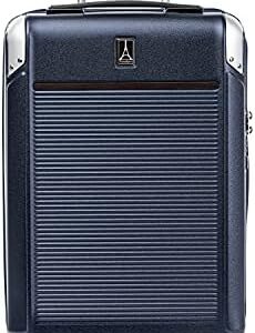 Travelpro Platinum Elite Hardside Expandable Carry on Luggage, 8 Wheel Spinner, TSA Lock, Hard Shell Polycarbonate Suitcase, True Navy Blue, Carry on 21-Inch