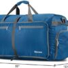 Gonex 40L 60L 80L 100L 150L Large Foldable Travel Duffle Bag with Shoes Compartment, Packable Lightweight Water Repellent Duffel Bag for Camping Gym Weekender Bag - Image 10