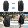 Gym Duffle Bag Waterproof Sports Duffel Bags Travel Weekender Bag for Men Women Overnight Bag with Shoes Compartment - Image 5