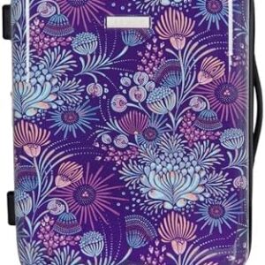 Travelers Club Bella Caronia Deluxe, 3, 7 Piece Luggage & Travel Accessories Set, Jardin, 20" Carry-On