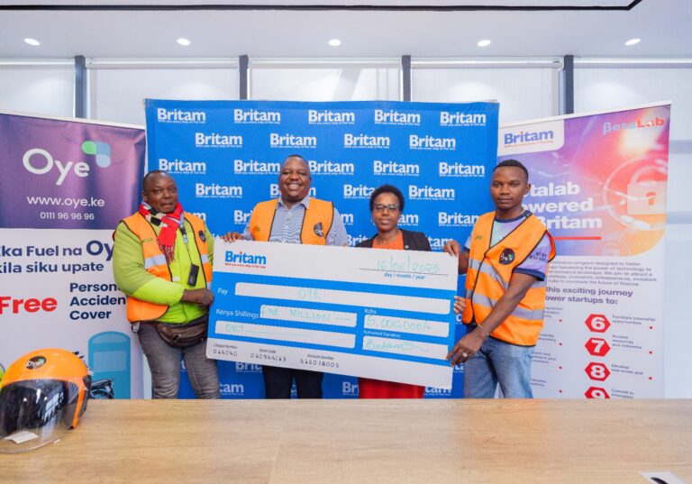 Britam’s Betalab invests Sh5mn in Oye to boost Boda Boda insurance
