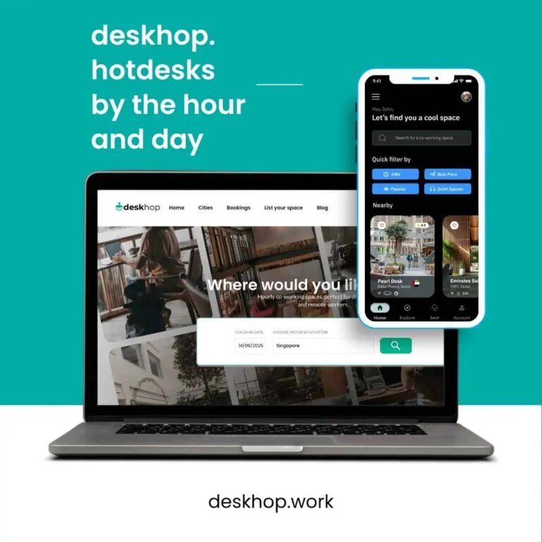 deskhop Launches in Asia: The New Flexible Coworking App Built for Remote Workers