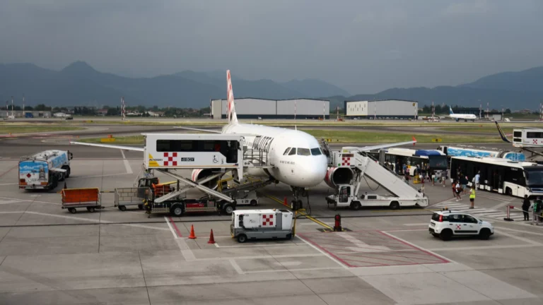 Flights delayed after man dies in jet engine at Milan Bergamo Airport