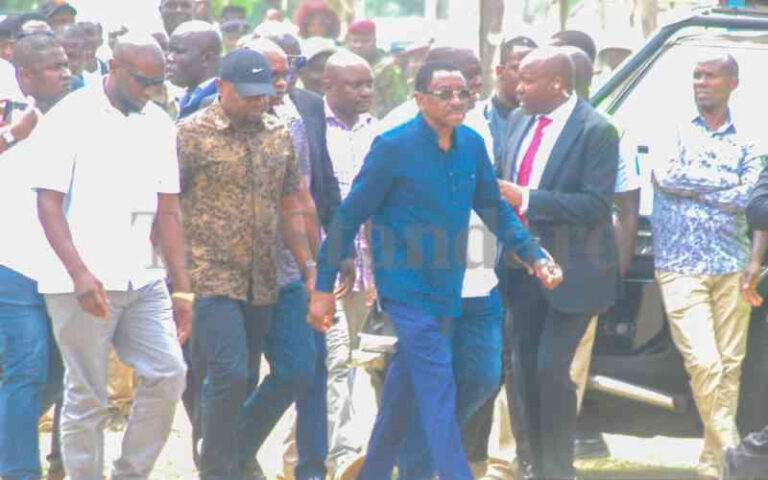 Governor James Orengo resurfaces after several weeks of absence