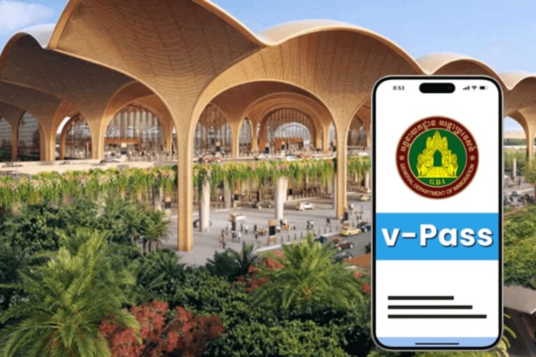 With the v-Pass, Cambodia now offers 100% digital immigration control